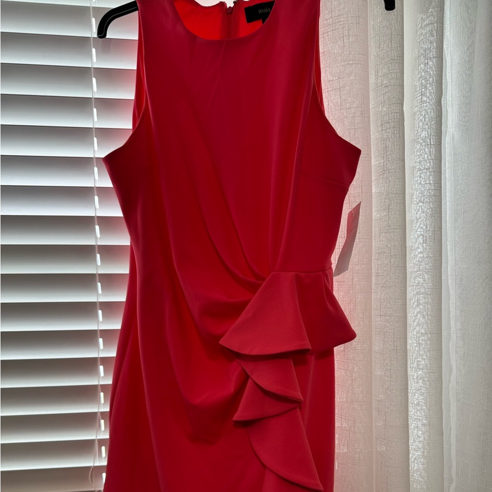 Coral dress